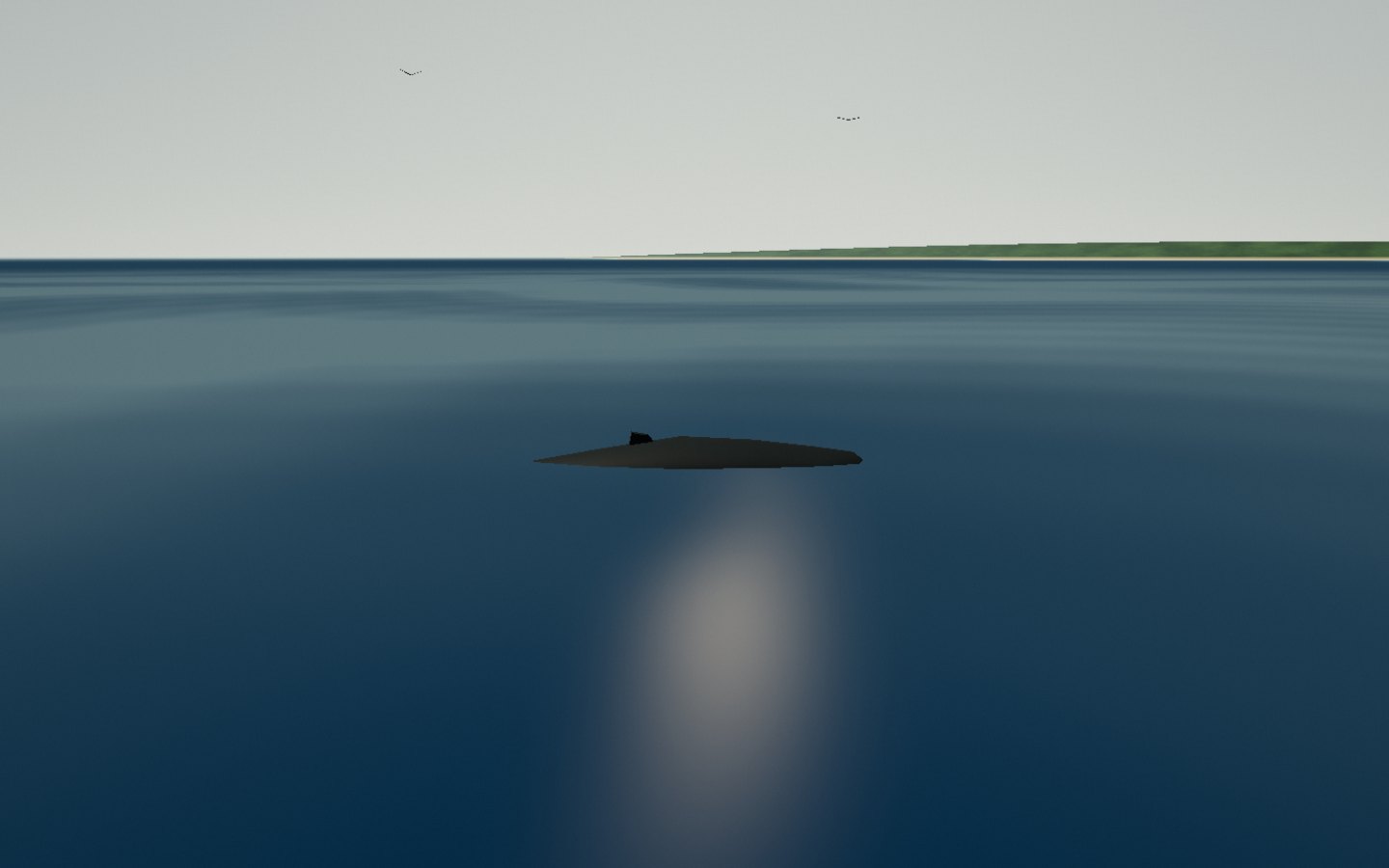 Le passage des baleines — interprétation 3D