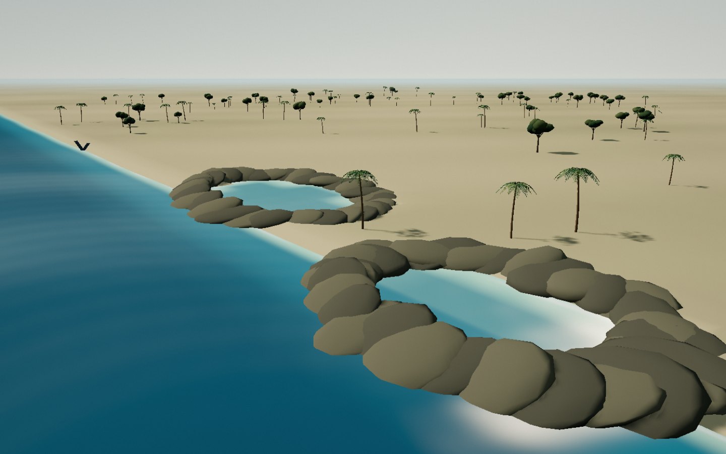 Piscines d’Ambodiatafana — interprétation 3D